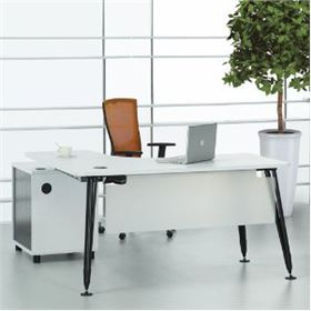 白色辦公家具