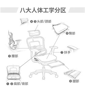 人體工學(xué)辦公椅
