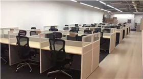 簡易屏風隔斷辦公桌