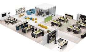 現代簡約辦公桌