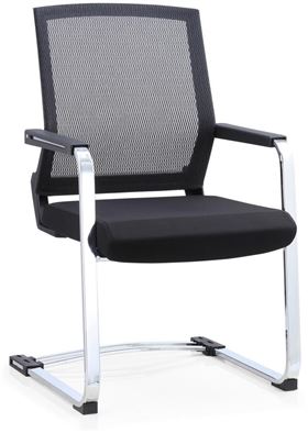 網(wǎng)布弓形辦公椅