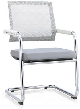 網(wǎng)布弓形辦公椅