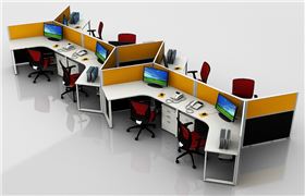 屏風隔斷辦公桌