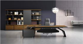 實木大班臺辦公桌