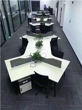 三人組合辦公桌