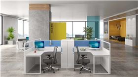 板式屏風(fēng)辦公桌