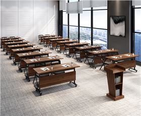 可折疊鐵架辦公桌