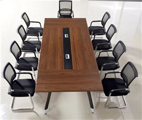 弓形網布辦公椅