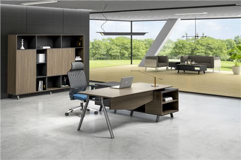 時(shí)尚美觀經(jīng)理膠板辦公桌