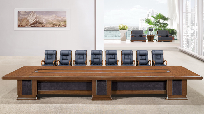 大型會議桌搭配效果圖