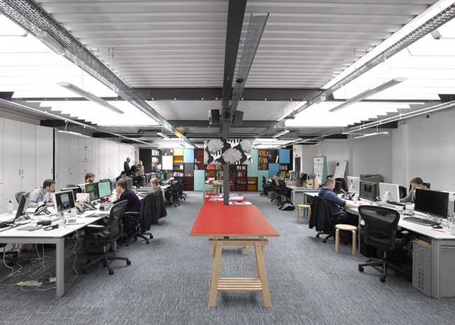 上海辦公家具廠家：碧江辦公家具打造健康開放式辦公區