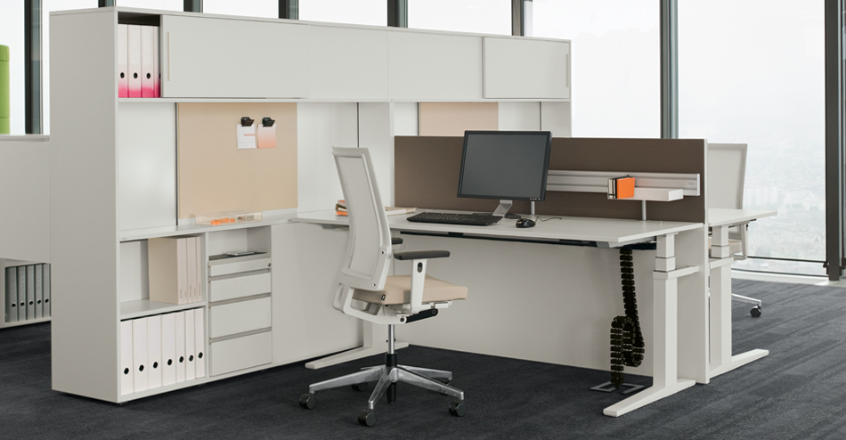 辦公桌屏風式隔斷