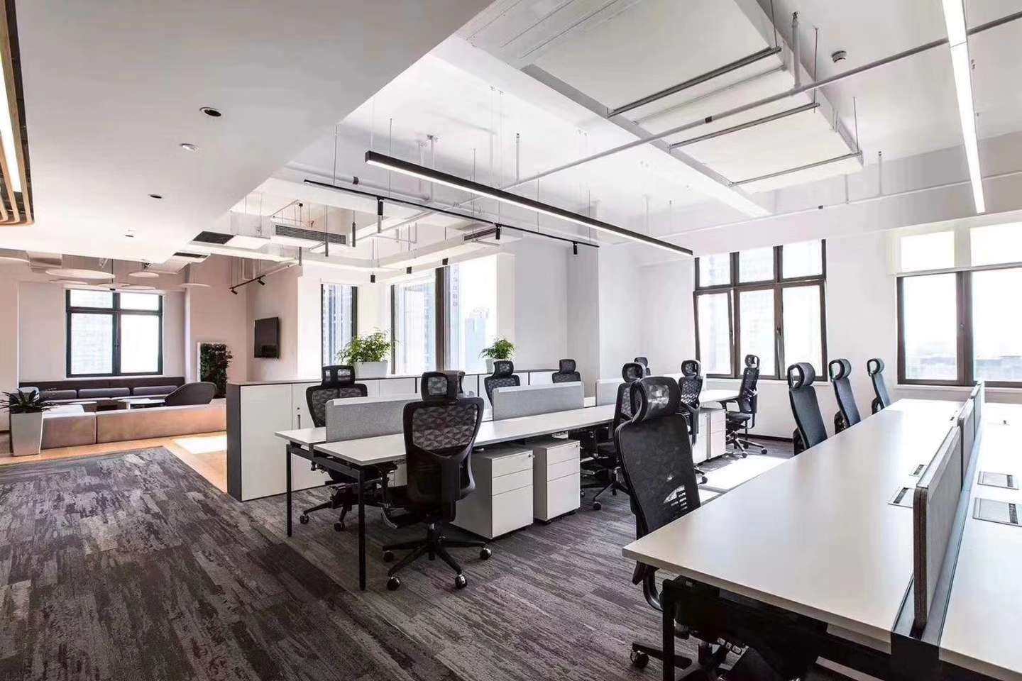 組合式板式屏風辦公桌