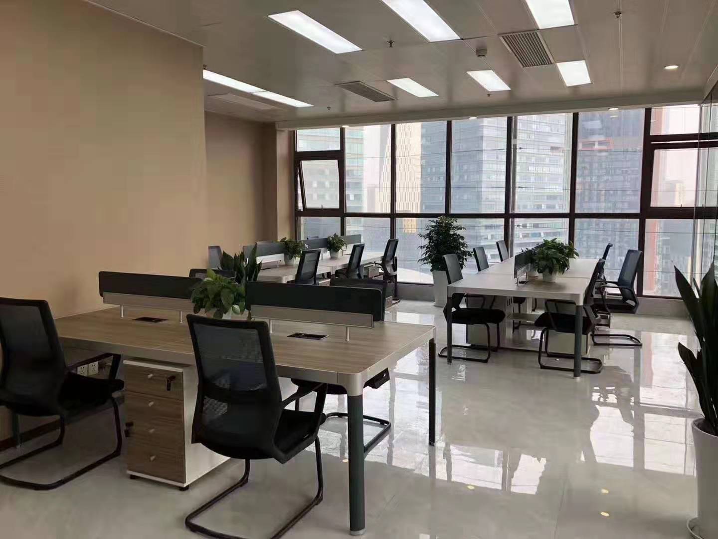 前臺(tái)拐角辦公桌