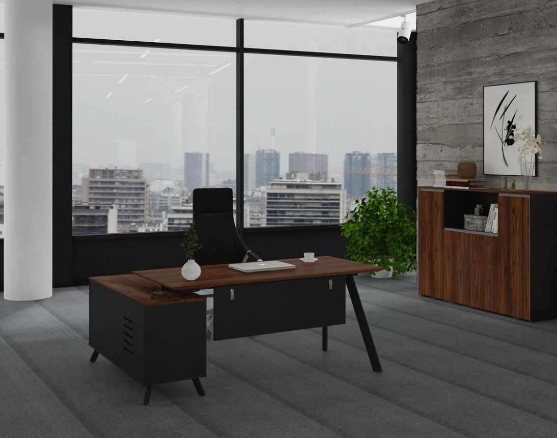 板式轉(zhuǎn)角辦公桌