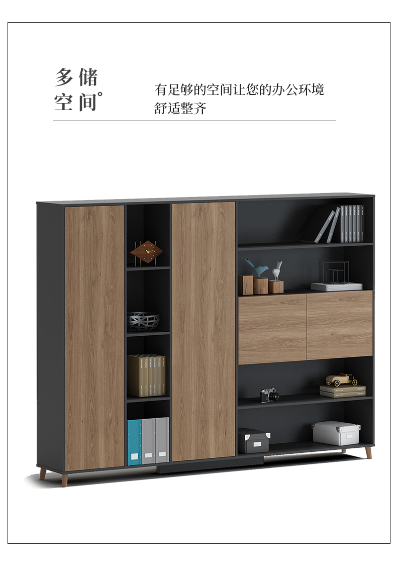 老板桌總裁桌實木桌腳簡約現代家具經理桌主管桌辦公桌椅組合