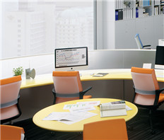 職員辦公區家具定制設計