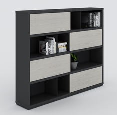 板式2.2m移門文件柜--225E