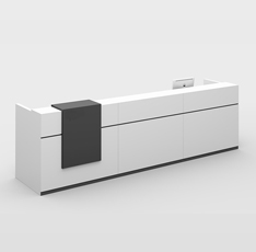 現(xiàn)代簡約接待臺 公司前臺 時尚辦公前臺